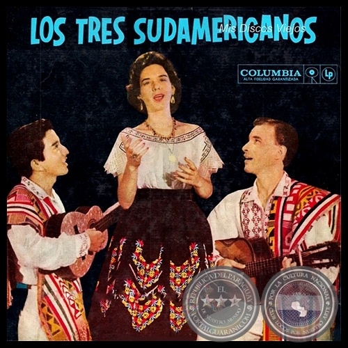 LOS TRES SUDAMERICANOS - 1er.LP - Año 1960 